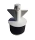 N2015 Nylon plug 1-1/2" Hollow shaft small bore