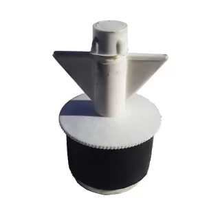 N2015 Nylon plug 1-1/2" Hollow shaft small bore