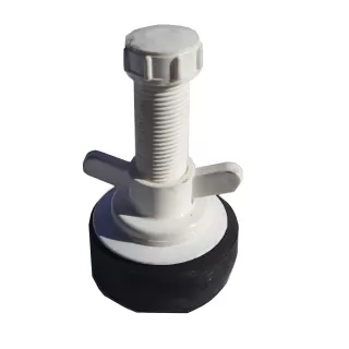 N3025 Nylon plug 2-1/2" Hollow shaft large bore
