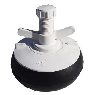 N3045 Nylon plug 4.5" Hollow shaft large bore